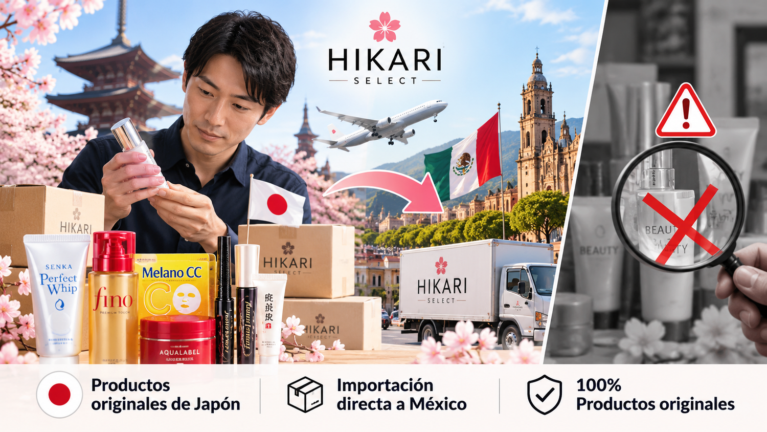 Por qué HIKARI SELECT vende solo productos originales