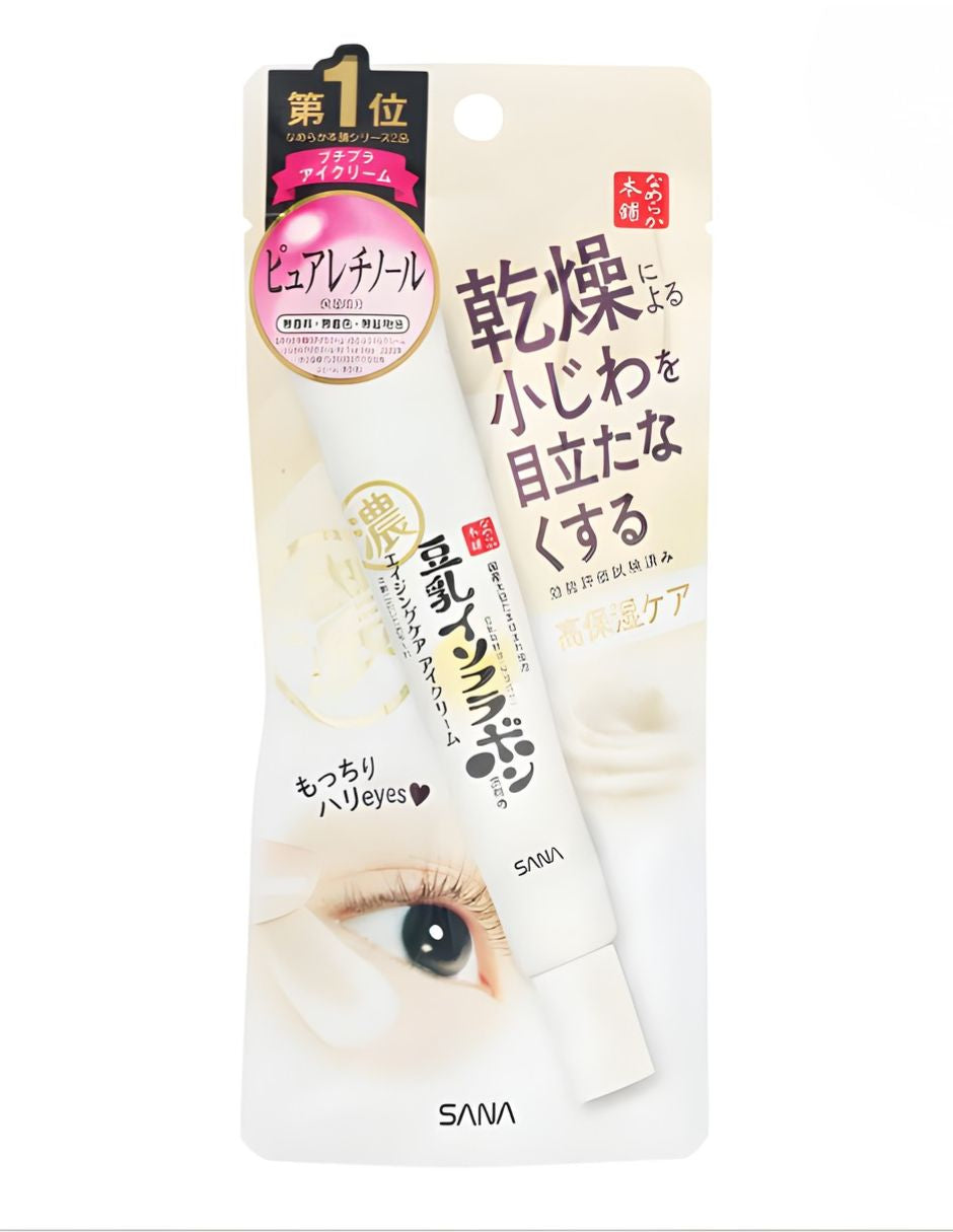 Crema Para Contorno De Ojos Con Retinol Puro E Isoflavonas De Soya – SANA Nameraka Honpo 20g